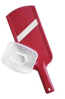 Kyocera Double Edged Mandolin Slicer, Red