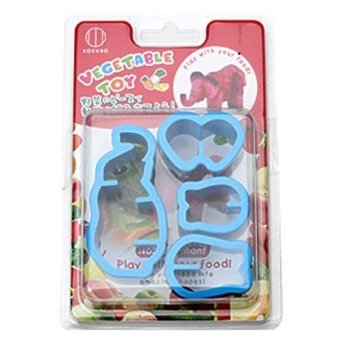 CuteZCute Vegetable Cutter, 3D Elephant