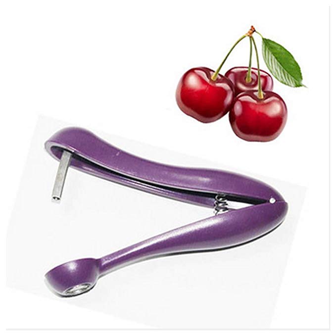 GOOTRADES Cherry Olive Pitter Corer Removal Easy Squeeze Grip Handheld Kitchen