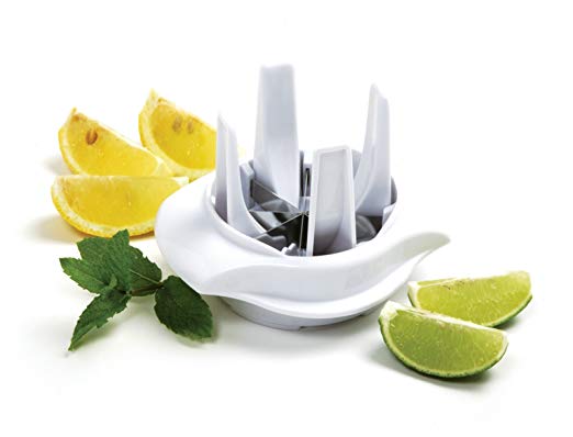 Norpro Lemon Lime Slicer Wedger Cutter Food Drink Tea Cocktails Garnish Tool