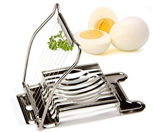 CellCase Egg Slicer, Mushroom Slicer, Garnish Slicer, Stainless Steel Cutting Wires/Frame