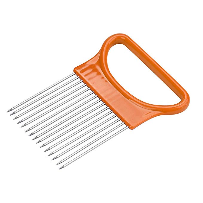 Onion Holder for Slicing All-In-One,Potato Holder,Tomato Holder,Vegetable Slicing