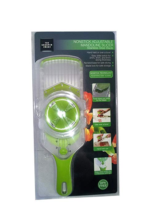 The Sharper Image Nonstick Adjustable Mandoline Slicer