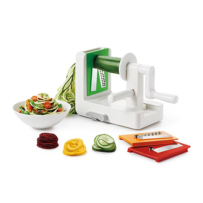 OXO Good Grips 3-Blade Tabletop Spiralizer with StrongHold Suction