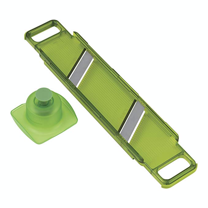 Kuhn Rikon Thick & Thin Mandoline, Green