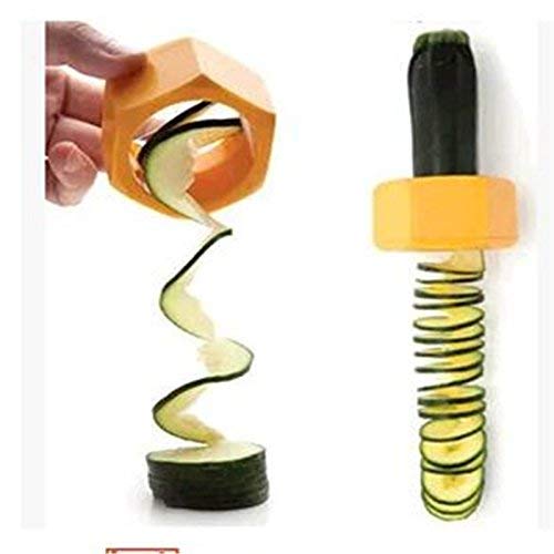Everyshine Tools Kitchen Accessories Apiral Vegetable Slicer Carving Tools Kitchen Gadgets Roll Flower Make Cooking Easier