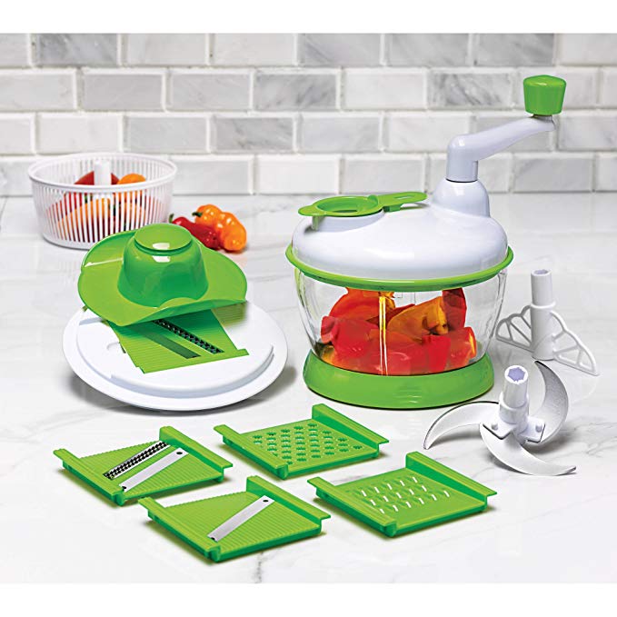 13-Piece Super Slicer All-in-one lid