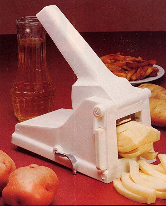 French Fry Cutter, Potato Slicer, Italian, White